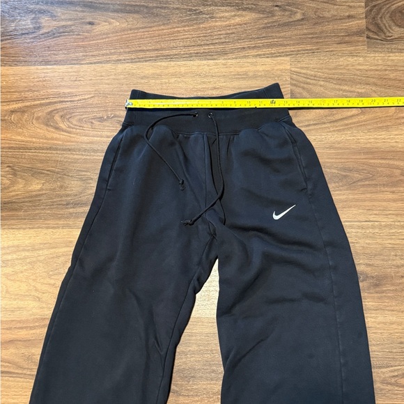 Nike Phoenix Fleece Pants Women S Gray High Waist Wide Leg Cozy Loungewear - Picture 4 of 6